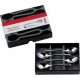 NUOVO MILANO SET 4 CUCCHIAINI MOKA