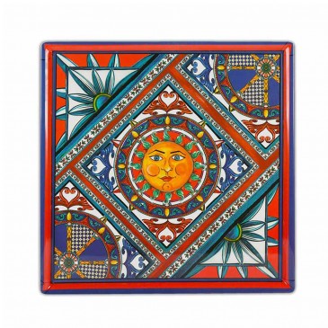 VASSOIO QUADRO 35X35 CM - SOLE MIO