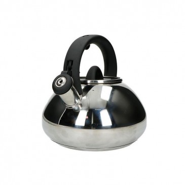 BOLLITORE INOX C/MANICO SOFT TOUCH NERO 2,5 LT.