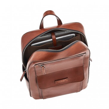 ALBERTO BACKPACK MARRONE OPACO