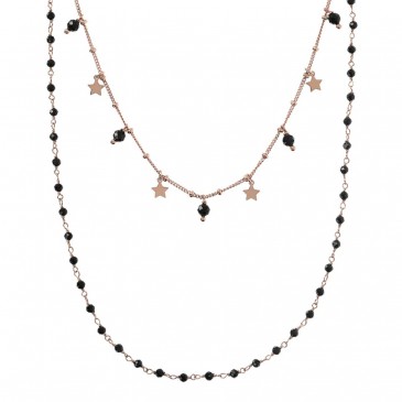 COLLANA MULTIFILO ROSARIO