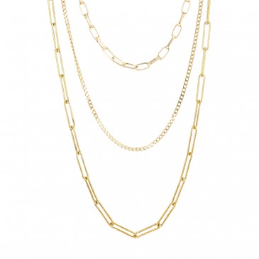 COLLANA MULTIFILO GOLDEN