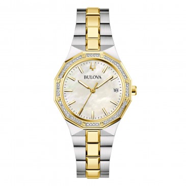 BULOVA OCTAGON LADY DIAMONDS