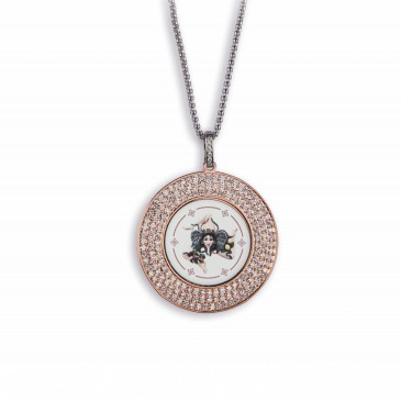 COLLANA CON STRASS 
