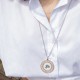 COLLANA CON STRASS ""A TRINACRIA""