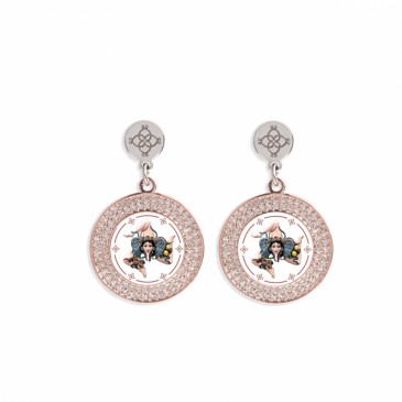 ORECCHINI CON STRASS 