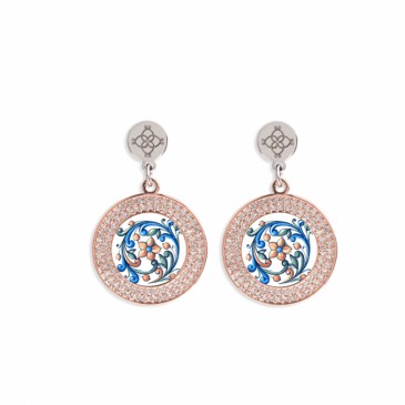 ORECCHINI CON STRASS 
