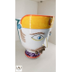 TESTA PALADINO PORTAPIANTA H 32 DIAM. 24