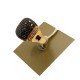 ANELLO UOMO BRILLANTI NERI E ORO ROSA