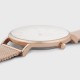 Boho Chic Mesh Rose Gold White u