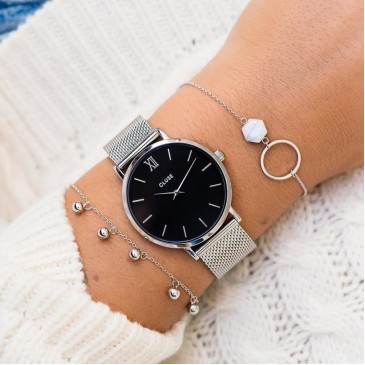Minuit Mesh Silver/Black