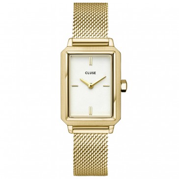 FLUTTE 30 6 MM WHITE DIAL MESH