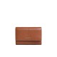 WALLET GRAINED LEATHER COGNAC