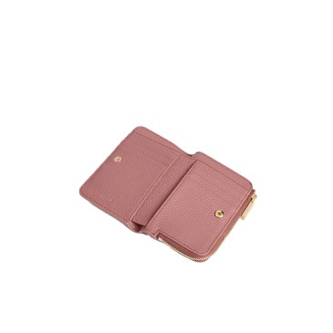 WALLET GRAINED LEATHER WINT ROSE