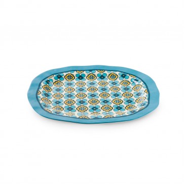 VASSOIO MAJORICA OV.BLU 31X25