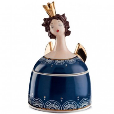 P/GIOIE LE PUPAZZE REGINE BLU 15X24