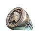 ANELLO GLADIATORE OVALE MIS 22