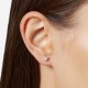 CHIARA FERRAGNI ORECCHINI MINI CUORI SILVER