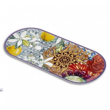 TAORMINA VASSOIO OVALE CM 43X20,5