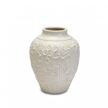 VASO DIAM  23 H 28CM DENTELLE