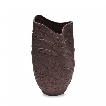 FLUSSI VASO RELIEF LAVANDA CM 20X36