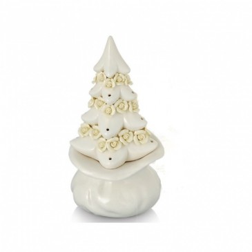 PORTAESSENZE ALBERO PORC. BIANCA 18 CM