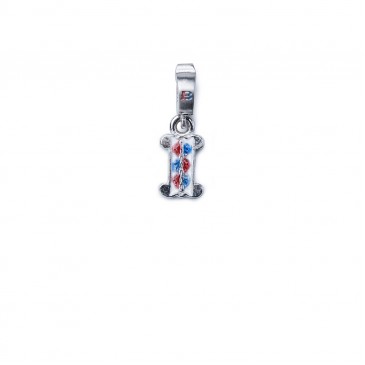 Mini Charm lettera I argento