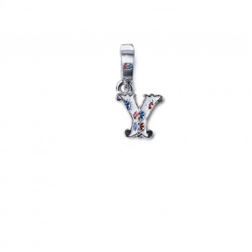 Mini Charm lettera Y argento