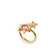 ANELLO STELLA PINK2 DR ARG  TIT  925%