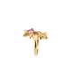 ANELLO STELLA PINK2 DR ARG  TIT  925%
