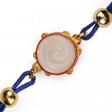 BRACCIALE CORDINO NEW TAMBURELLO IN LEGA IBG