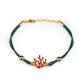 BRACCIALE CORDINO NEW CORALLO IN LEGA IBG