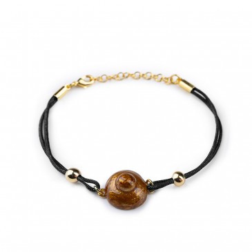BRACCIALE CORDINO BRIOCHE SMALTI IN LEGA BIG