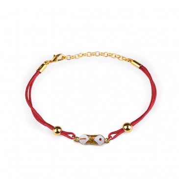 BRACCIALE CORDINO CANNOLO SMALTI IN LEGA IBG