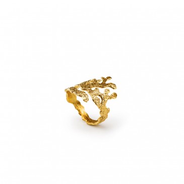 ANELLO GOLD CORALIA IN LEGA IBG