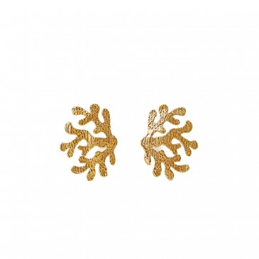 ORECCHINI GOLD CORALIA IN LEGA BIG