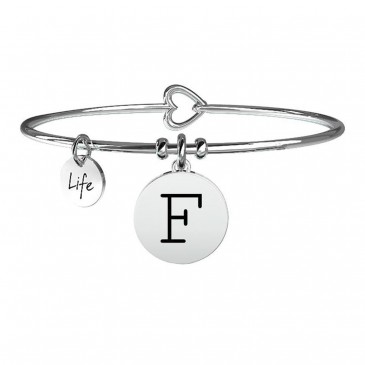 BRACCIALE - EMOZIONI - LETTERA F