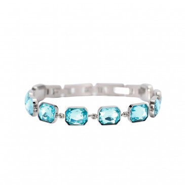 BRACCIALE - STYLE 01 - CRISTALLI AZZURRI
