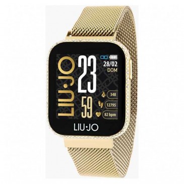 Smartwatch Luxury Gold con brillantini