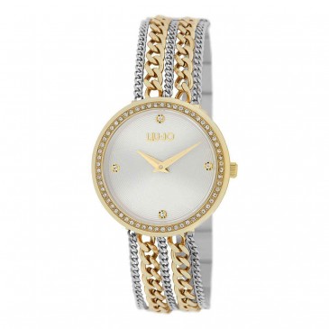 CHAINS BICOLR GOLD S