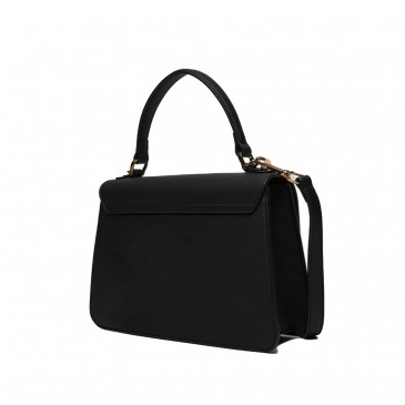 BORSA PU GRS NERO GALV ORO