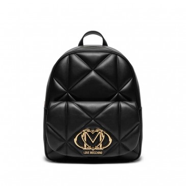 ZAINO PU EMBOSSED NERO