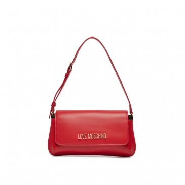 BORSA PU LISCIO ROSSO