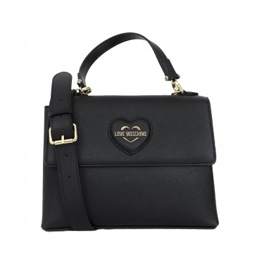 BORSA SAFFIANO PU NERO