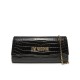 BORSA SHINY CROCO PU NERO