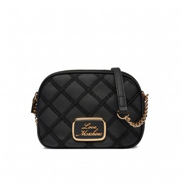 BORSA PU GRS+LACE NERO