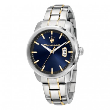 SUCCESSO 42MM 3H BLU-GUN DIAL