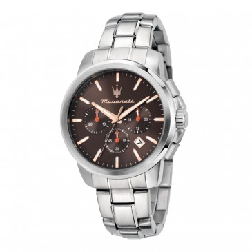 SUCCESSO 42MM CHR BROWN DIAL