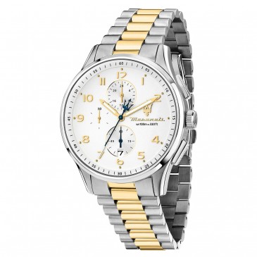 SORPASSO 42MM CHR W/SILVER DIAL