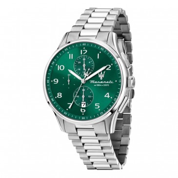 SORPASSO 42MM CHRO GREEN DIAL